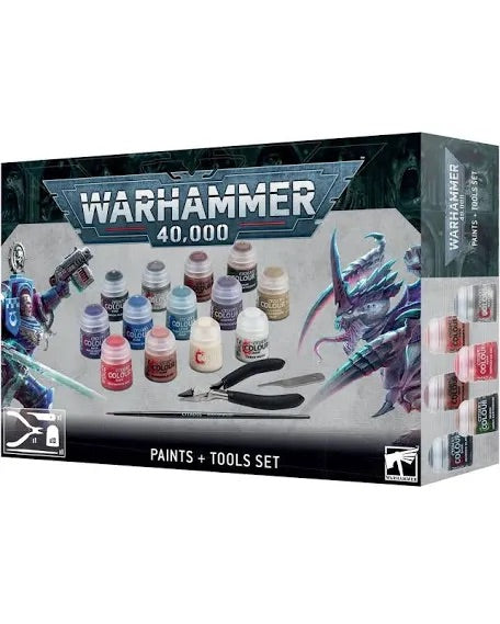 Warhammer 40,000: Paints + Tools Set