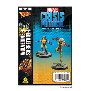 Crisis Protocol - Wolverine & Sabretooth